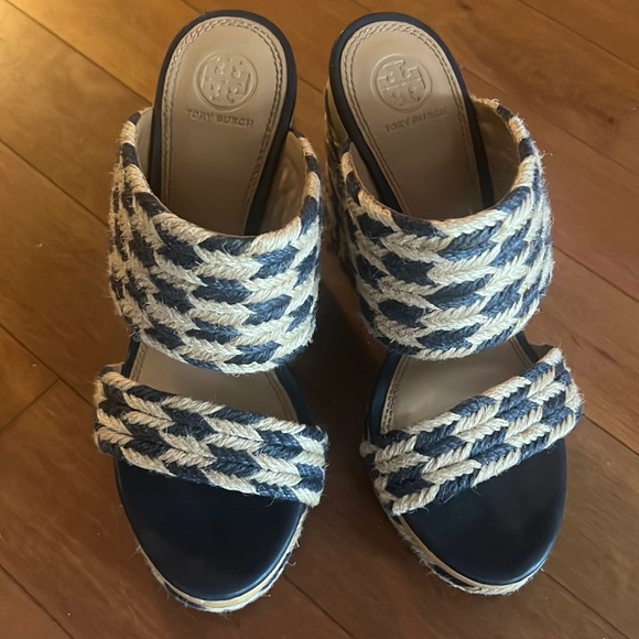 Tory Burch Shoes - Tory Burch braided heel sandals